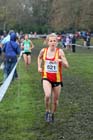 Jennifer Walsh finishing 2nd in under-20s womens,  2012 McCain Liverpool Cross Challenge..